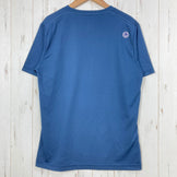 [Men's M Navy] Marmot Marmot Logo QD H/S T MARMOT LOGO QD H/S T Polyester Wear Top Inner Shirt Short Sleeve T-shirt Crew Neck Synthetic Fiber z00054519 Synthetic Fiber