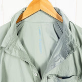 Men's M Green Houdini Long Sleeve Liquid Rock Shirt, Nylon, Top, Undershirt, Long Sleeve T-Shirt, Crew Neck, Synthetic Fiber, z00053076