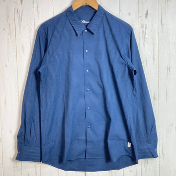 【Men's L ネイビー系】 Yetina ( イエティナ ) ワースレイ シャツ Worsley Shirt ポリエステル ウェア トップス インナー シャツ ロングスリーブシャツ 化繊 z00055590  化繊 ロングスリーブシャツ インナー シャツ トップ
