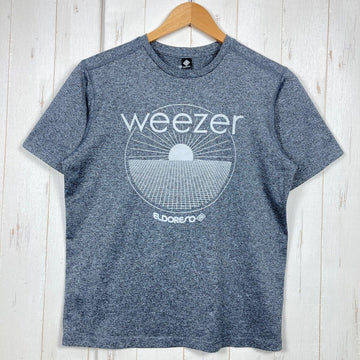 【Women's XS グレー系】 Eldoreso ( エルドレッソ ) ウィーザー E1 ティー Weezer E1 Tee ポリエステル ウェア トップス インナー シャツ ショートスリーブTシャツ クルーネック 化繊 z00053612  化繊 ショートスリーブ