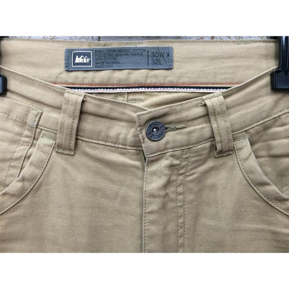 【Men's 30-32 ベージュ系】 Rei ( アールイーアイ ) Organic Cotton Pants International Men's ライトベージュ コットン ロングパンツ ボトムス ウェア - 【公式】2ndGEAR（セカンドギア）Webショップ【登山用品・アウトドア用品専門 買取販売店】
