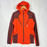 【Men's S オレンジ系】 Haglofs ( ホグロフス ) テグス ジャケット Tegus Jacket ナイロン ウェア トップス アウター ジャケット ソフトシェル z00055357  ソフトシェル アウター ジャケット トップス ウェア