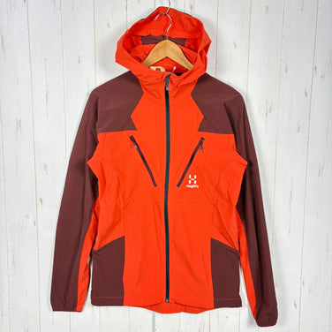 【Men's S オレンジ系】 Haglofs ( ホグロフス ) テグス ジャケット Tegus Jacket ナイロン ウェア トップス アウター ジャケット ソフトシェル z00055357  ソフトシェル アウター ジャケット トップス ウェア