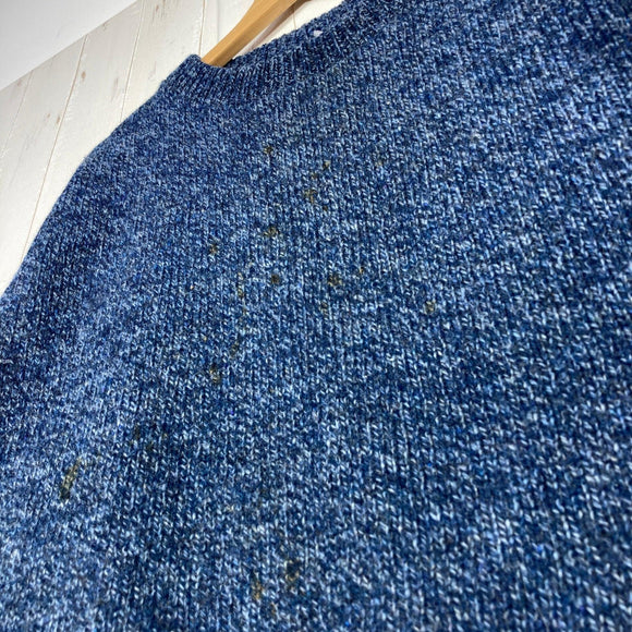 【Men's L ネイビー系】 1980s Llbean ( エルエルビーン ) ウールセーター Wool Sweater ビンテージ オリジナル 入手困難 ウール ウェア トップス アウター ジャケット フリース z00054495  フリース アウター ジャケッ