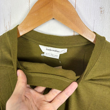 【Unisex XXS グリーン系】 Icebreaker ( アイスブレーカー ) メリノ 150 ロング スリーブ ティー Merino 150 Long Sleeve Tee メリノウール ウェア トップス インナー シャツ ロングスリーブTシャツ クルーネック ウ