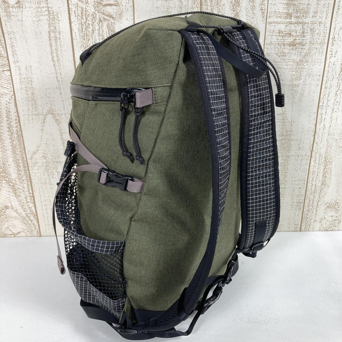 [OneSize 绿色] Rawlow Mountain Works 甲虫尼龙 18L 苔藓背包容量 [~29L] 背包袋存储