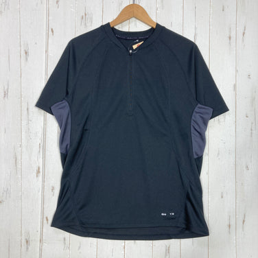 【Men's L ブラック系】 Golite ( ゴーライト ) ハーフジップ トレイル シャツ Half Zip Trail Shirt 生産終了モデル 入手困難 ポリエステル ウェア トップス インナー シャツ ショートスリーブシャツ 化繊 z00059881
