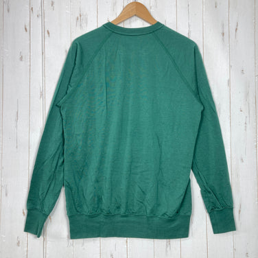 【Unisex M グリーン系】 2023 Yamatomichi ( 山と道 ) 100% メリノ プルオーバー 100% Merino Pullover Green メリノウール ウェア トップス インナー シャツ ロングスリーブTシャツ クルーネック ウール z
