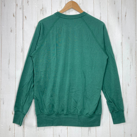 【Unisex M グリーン系】 2023 Yamatomichi ( 山と道 ) 100% メリノ プルオーバー 100% Merino Pullover Green メリノウール ウェア トップス インナー シャツ ロングスリーブTシャツ クルーネック ウール z