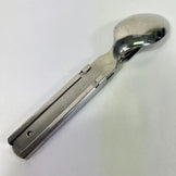 Snowpeak Stainless Steel Cutlery Set No. 1 (One Size, Silver) (Discontinued Model, Hard to Find) z00053586