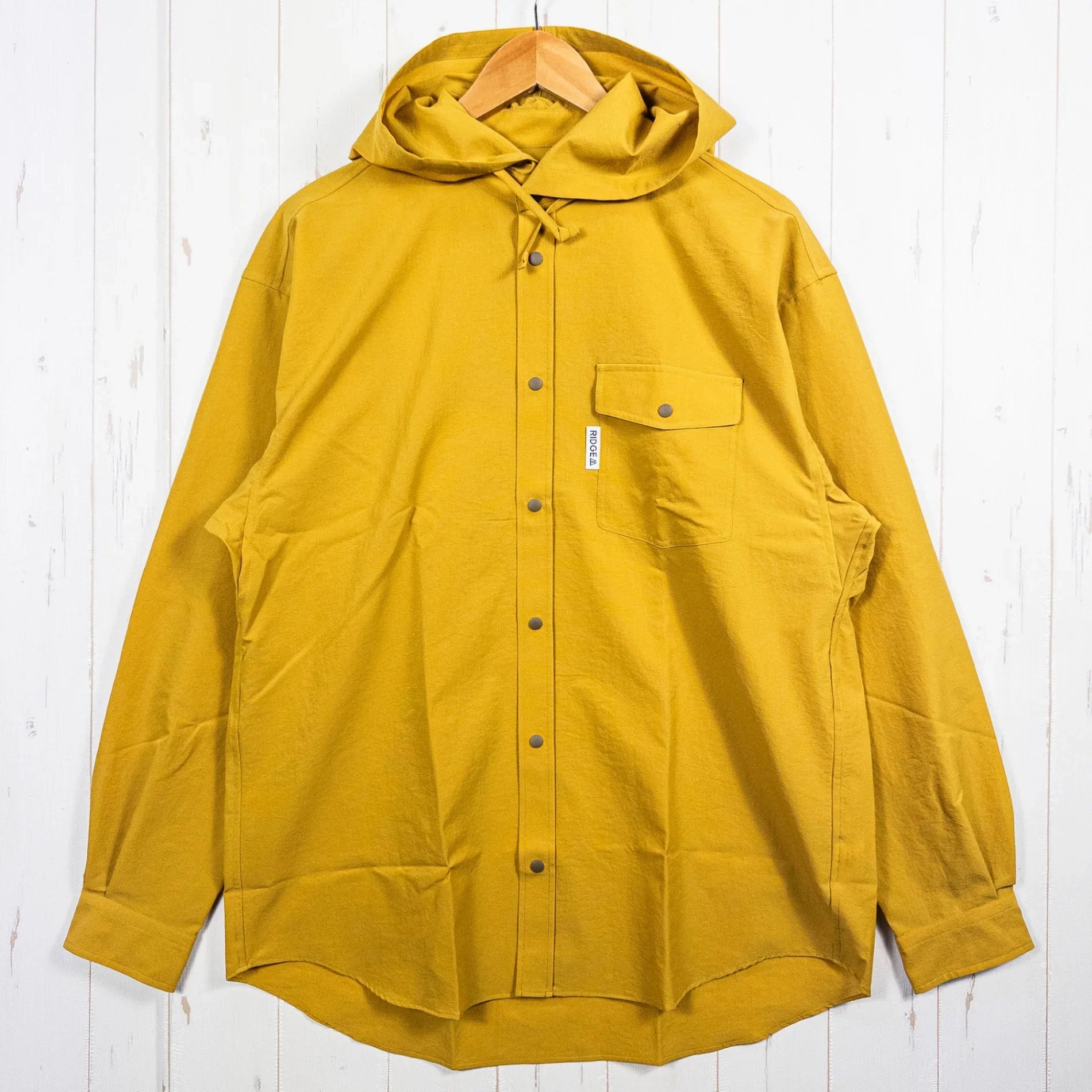 【Men's L イエロー系】 Ridge Mountain Gear ( リッジマウンテンギア ) フーデッド ロングスリーブ シャツ Hooded Long Sleeve Shirt Rustic Mustard ポリエステル ウェア トップス インナー シャツ - 【公式】2ndGEAR（セカンドギア）Webショップ【登山用品・アウトドア用品専門 買取販売店】