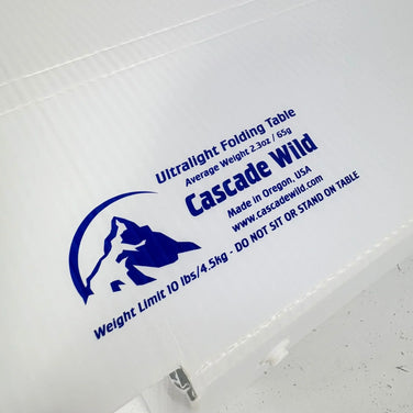 【OneSize White】 Cascade Wild Ultra Light Table Polypropylene Camping Gear Camping Furniture Table z00057714 Table Camping Furnitu