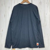 【Unisex M ブラック系】 Hereness（ヒアネス）	 ドライウール ティーシャツ ロングスリーブ 2 DRY WOOL T-SHIRT LONG SLEEVE 2 ウール ウェア トップス インナー シャツ ロングスリーブTシャツ クルーネック ウール z