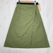 【Unisex XS/S グリーン系】 Millet ( ミレー ) ブリーズバリヤー ラップ スカート BREATHEBARRIER WRAP SKIRT U 耐久撥水 パッカブル ナイロン ウェア ボトムス スカート z00061087  スカート ボトムス ウェア