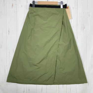 【Unisex XS/S グリーン系】 Millet ( ミレー ) ブリーズバリヤー ラップ スカート BREATHEBARRIER WRAP SKIRT U 耐久撥水 パッカブル ナイロン ウェア ボトムス スカート z00061087  スカート ボトムス ウェア