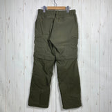 Montbell Convertible Cargo Pants, Men's Small, Green. Khaki Green Nylon. (z00054065)