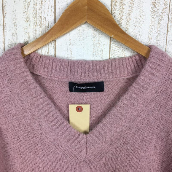 【Women's S ピンク系】 Peak Performance ( ピークパフォーマンス ) ウィメンズ レーン Vネック セーター W Laine V-Neck Sweter アルパカ ウール ニット G63018001 International Women' - 【公式】2ndGEAR（セカンドギア）Webショップ【登山用品・アウトドア用品専門 買取販売店】