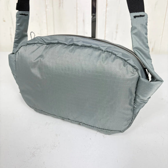 【OneSize グレー系】 Light Sewing Machine ( ライトソーイングマシン ) コーニー Corny (70denier Polyurethane Coated Ripstop Nylon Fabric Ver.)  ミディアム・グレー z