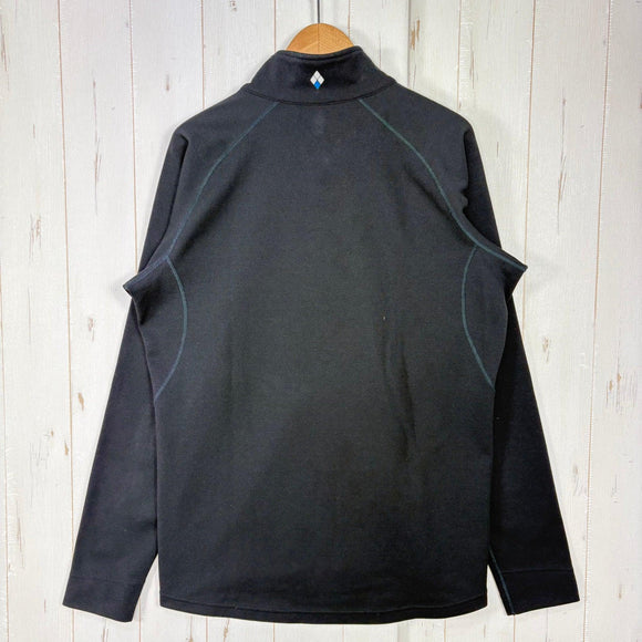 【Men's M ブラック系】 Montbell ( モンベル ) ウイックロン ZEOサーマル ジャケット Men's Wickron ZEO Thermal Jacket Men's 裏面起毛 UVカット ポリエステル ウェア トップス インナー シャツ ロング
