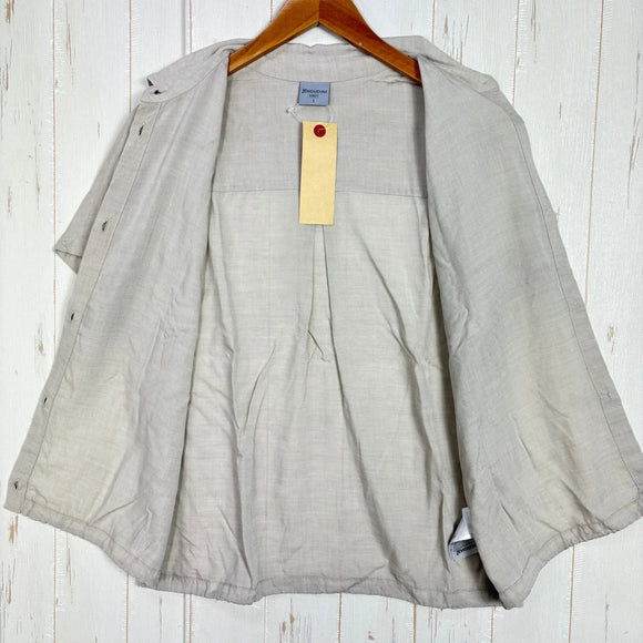 【Women's S アイボリー系】 Houdini ( フーディニ ) ウィメンズ ツリー トップ W's Tree Top TENCEL Lyocell / 裾ドローコード ウェア トップス インナー シャツ ショートスリーブシャツ 化繊 z00061129  化繊