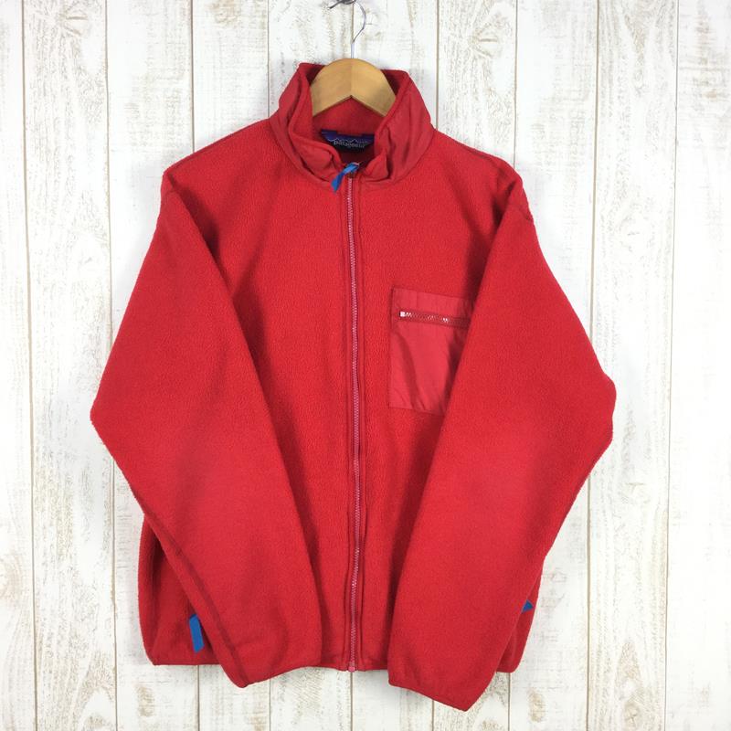 [Men's M Red] Patagonia 80S Synchilla Jacket Vintage Made in USA Discontinued Model Hard to Find 25021 International Men's Red x Peacock