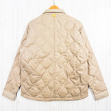 男式中号米色 Jackwolfskin Intermediate UT 夹克（JP）沙丘色合成羽绒服，带合成保暖面料