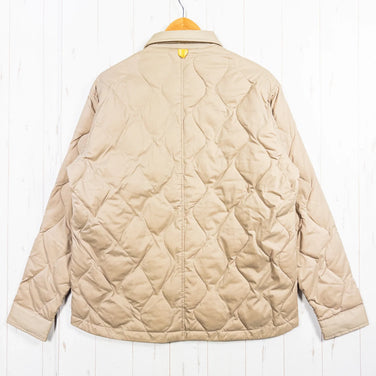 男式中号米色 Jackwolfskin Intermediate UT 夹克（JP）沙丘色合成羽绒服，带合成保暖面料