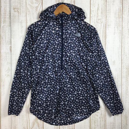 【Women's M ネイビー系】 The North Face ( ザ・ノースフェイス ) ノベルティ インパルス ロング フーディ Novelty Impulse Long Hoodie ウィンドシェル アノラック ジャケット パーカー フライトシリーズ 生産終了モ