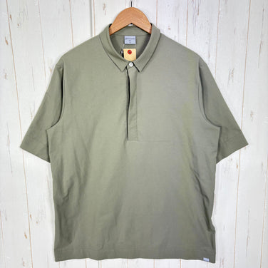 【Men's M グリーン系】 Houdini ( フーディニ ) コスモ シャツ Cosmo Shirt ポリエステル ウェア トップス インナー シャツ ショートスリーブシャツ 化繊 z00059052  化繊 ショートスリーブシャツ インナー シャツ トップス