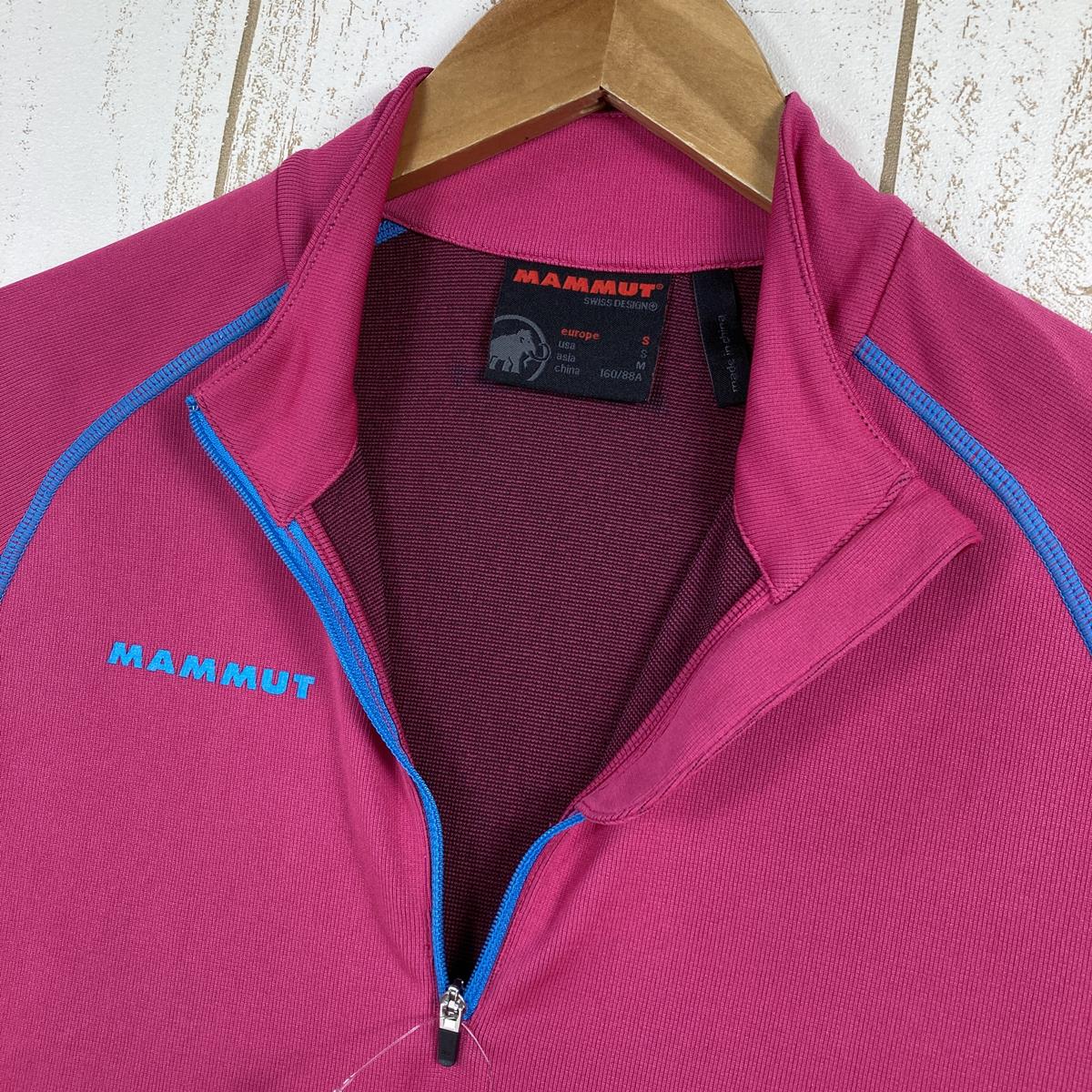 【Women's S ピンク系】 Mammut ( マムート ) コンフォート ライト ジップ ロングスリーブ ウィメンズ Comfort Light Zip Longsleeve W 長袖 ジップネック シャツ 1041-08570 Women's  化繊 ロングス