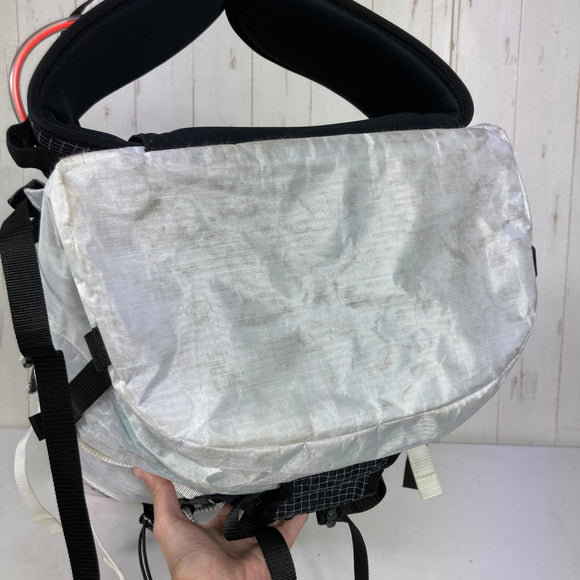 【Unisex S ホワイト系】 Hyperlite Mountain Gear Hmg ( ハイパーライトマウンテンギア ) アイスパック 55 Ice Pack 55 White 雪山登山 アイスクライミング ロールトップ バッグ ストレージ バックパック 容量【
