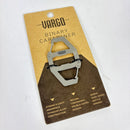【OneSize シルバー系】 Vargo ( ヴァーゴ ) バイナリーカラビナ Binary Carabiner T-484 z00056890-1