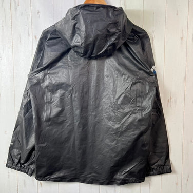 男式小号黑色 Montbell Peak Dry Shell（已停产，难寻）尼龙防雨夹克，带 GORE-TEX ShakeDry 功能