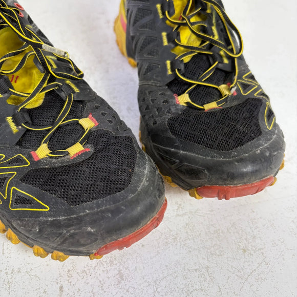 【Men's 26.7cm ブラック系】 La Sportiva ( ラ・スポルティバ ) ブシドー ツー Bushido II FriXion XT 2.0 Impact Brake System フットウェア トレイルランニングシューズ z00060869  トレイルラン