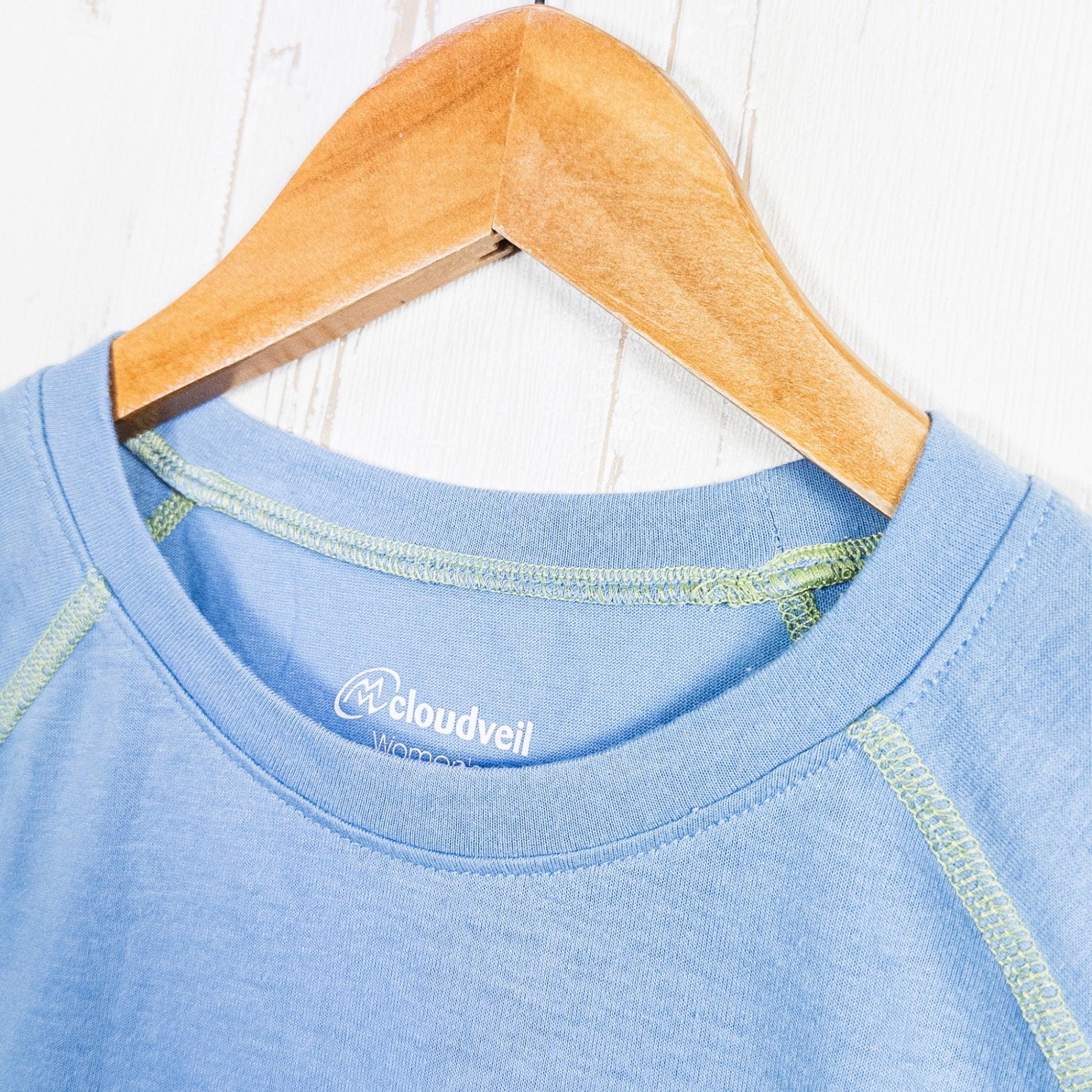 【Women's S ブルー系】 Cloudveil ( クラウドベイル ) ショートスリーブティー ポリエステル ウェア トップス インナー シャツ ショートスリーブTシャツ クルーネック 化繊 z00052303 化繊 ショートスリーブTシャツ クルーネック イ - 【公式】2ndGEAR（セカンドギア）Webショップ【登山用品・アウトドア用品専門 買取販売店】