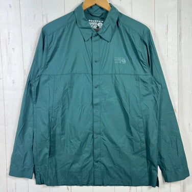 【Unisex M グリーン系】 Mountain Hardwear ( マウンテンハードウェア ) コア エアシェル シャツ ジャケット Kor AirShell Shirt Jacket OE0400 318 z00056049 318 化繊 ロングスリーブシャツ