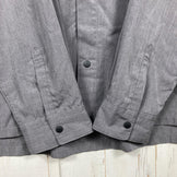 Unisex XL Gray Yamatomichi Bamboo Shirt, Long Sleeve Shirt (z00053993), perfect as an inner shirt or top.