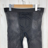 【Men's L/XL ブラック系】 Millet ( ミレー ) ドライナミック メッシュ 3/4 タイツ DRYNAMIC MESH 3/4 TIGHTS ポリプロピレン ウェア ボトムス タイツ z00059367  タイツ ボトムス ウェア