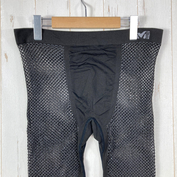 【Men's L/XL ブラック系】 Millet ( ミレー ) ドライナミック メッシュ 3/4 タイツ DRYNAMIC MESH 3/4 TIGHTS ポリプロピレン ウェア ボトムス タイツ z00059367  タイツ ボトムス ウェア