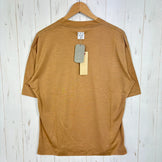 [Unisex 1 Yellow] Rosemary (Rosemary) Wool Hiker Tee MCS-2B YLW z00058298 YLW Wool Short Sleeve T-Shirt Crew Neck Inner Shirt Top Wear