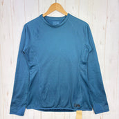 【Women's S ネイビー系】 Mountain Hardwear ( マウンテンハードウェア ) エアメッシュ ロングスリーブ クルー Air Mesh Long Sleeve Crew ポリエステル ウェア トップス アウター ジャケット フリース Teijin
