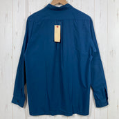【Unisex M ネイビー系】 Yamatomichi ( 山と道 ) バンブー シャツ Bamboo Shir Indigo レーヨン ウェア トップス インナー シャツ ロングスリーブシャツ 化繊 z00058594 Indigo 化繊 ロングスリーブシャツ イ