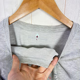【Women's L グレー系】 Montbell ( モンベル ) ウィック ティー 長野 Wic Tee Nagano ご当地Tシャツ ポリエステル ウェア トップス インナー シャツ ショートスリーブTシャツ クルーネック 化繊 z00058793  化繊 ショ