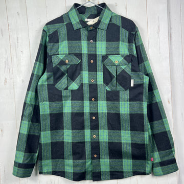 【Men's M グリーン系】 Aclima ( アクリマ ) レジャーウール リボーン ウール シャツ LeisureWool ReBorn Wool Shirt 106310 369 CHECK DARK GREY/GREEN z00055900 369 CHE