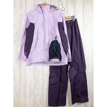【Women's L パープル系】 Mizuno ( ミズノ ) ベルグテック ストームセイバー III レインスーツ ポリエステル 73FL-101 Asian Women's レインスーツ レインシェル セットアップ ウェア - 【公式】2ndGEAR（セカンドギア）Webショップ【登山用品・アウトドア用品専門 買取販売店】