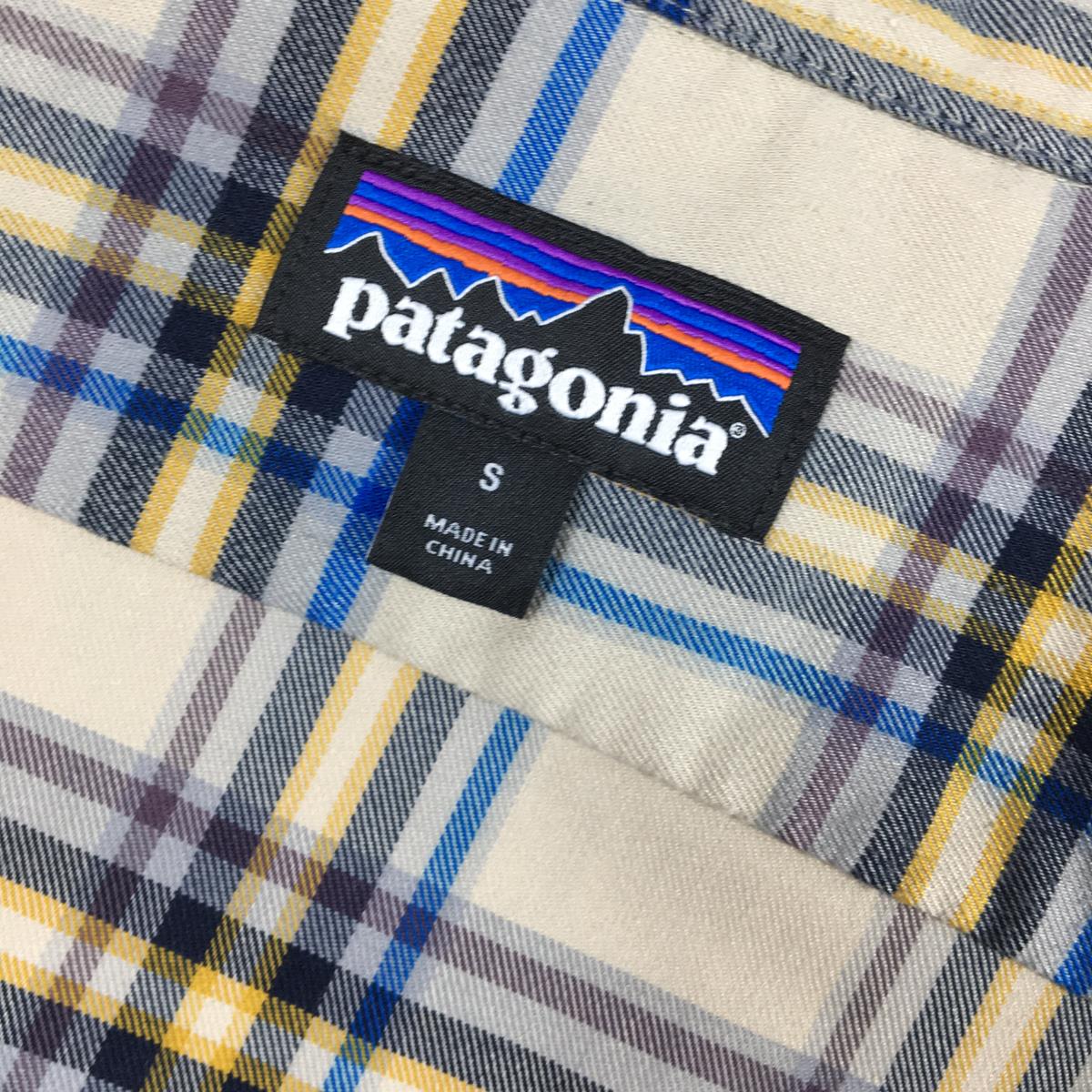 【Men's S ベージュ系】 Patagonia ( パタゴニア ) キャニオナイト フランネル シャツ Canyonite Flannel Shirt ネルシャツ 41605 International Men's RHPU コットン ロングスリーブシャツ イン