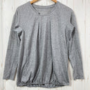 【Women's L グレー系】 Phenix ( フェニックス ) ロンスグリーブ ブラウス ポリエステル ウェア トップス インナー シャツ ロングスリーブTシャツ クルーネック 化繊 z00057642  化繊 ロングスリーブTシャツ クルーネック インナー シ-1