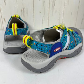 【Unisex 28.0cm ブルー系】 Keen ( キーン ) NEW PORT RETRO × FUJI ROCK FESTIVAL 2023（フジロック）コラボモデル サンダル 1028138 MULTI/SURF THE WEB z00055282 MULTI/SU - 0