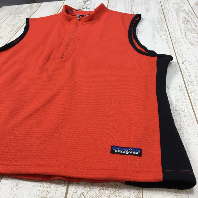 【Men's L オレンジ系】 Patagonia ( パタゴニア ) R1フラッシュ ベスト R1 Flash Pullover Vest レギュレーター 生産終了モデル 生産終了モデル 40090 International Men's  フリース ベスト トッ