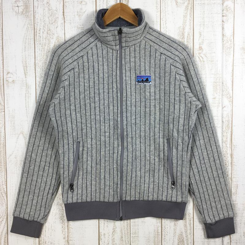 【Men's S グレー系】 Patagonia ( パタゴニア ) キルト アゲイン ジャケット Quilt Again Jacket 旧タグ 復刻 フリース ウール 生産終了モデル 入手困難 20300 International Men's RPS フリース